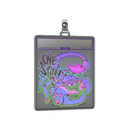 Sticker Slab | One Sting (Holo)