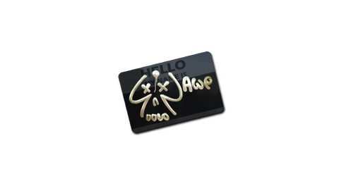 Sticker | Hello AWP (Gold)