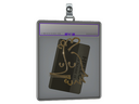 Sticker Slab | Hello AK-47 (Gold)
