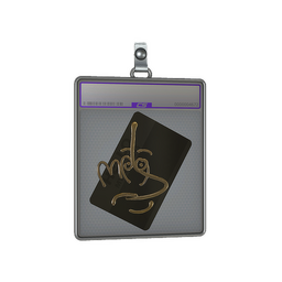 Sticker Slab | Hello MP9 (Gold)