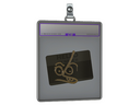Sticker Slab | Hello MP7 (Gold)