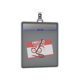 Sticker Slab | Hello MP7