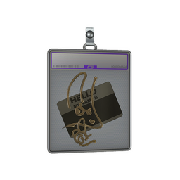 Sticker Slab | Hello M4A1-S (Gold)