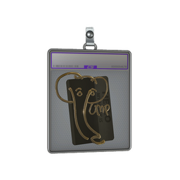 Sticker Slab | Hello UMP-45 (Gold)