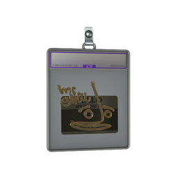 Sticker Slab | Hello Galil AR (Gold)