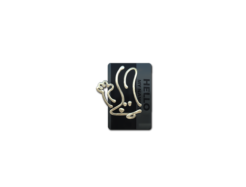 Autocolante | Hello FAMAS (Gold)