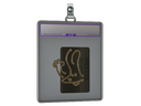 Sticker Slab | Hello FAMAS (Gold)