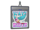 Sticker Slab | Miami Wave Rider