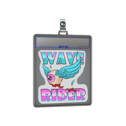 Sticker Slab | Miami Wave Rider