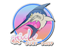 Sticker | Miami Stabbyfish