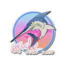 Sticker | Miami Stabbyfish