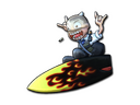 Sticker | Blaze Surf K (Foil)
