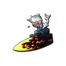Sticker | Blaze Surf K (Foil)