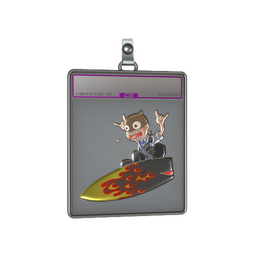Sticker Slab | Blaze Surf K (Foil)