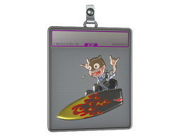 Sticker Slab | Blaze Surf K (Foil)