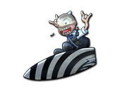 Sticker | Hypnotic Surf K (Foil)