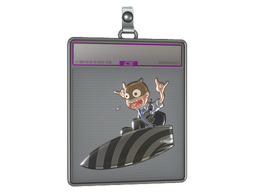 Sticker Slab | Hypnotic Surf K (Foil)