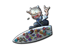Sticker | Sticker Bomb Surf K (Foil)