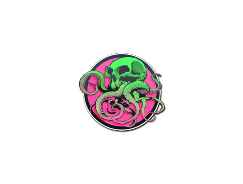 Pegatina | Tentacráneo (sandía)