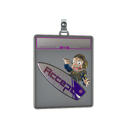 Sticker Slab | Akihabara Accept Surf Ava (Foil)
