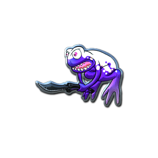 Sticker | Ultraviolet Poison Frog (Foil)