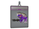 Sticker Slab | Ultraviolet Poison Frog (Foil)