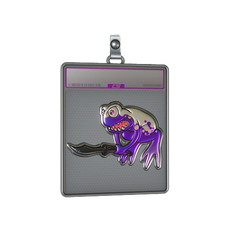 Sticker Slab | Ultraviolet Poison Frog (Foil)