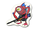 Sticker | Red Cyclawps