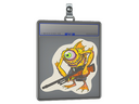 Sticker Slab | Yellow Cyclawps