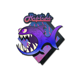 Purple Jaggyfish