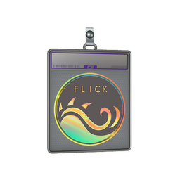 Sticker Slab | Ocean Sunset Flick (Holo)