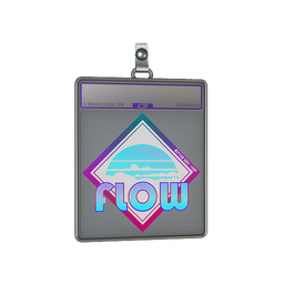 Sticker Slab | Cotton Candy Flow (Holo)