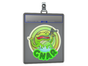 Sticker Slab | Green Gnar