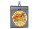Sticker Slab | Orange Gnar