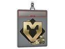 Sticker Slab | MOUZ (Gold) | Rio 2022