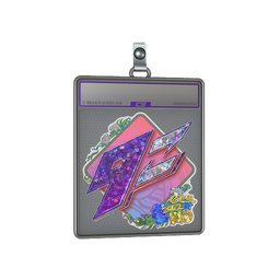 Sticker Slab | 9z Team (Glitter) | Rio 2022