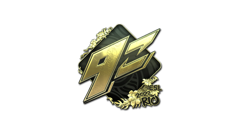Sticker | 9z Team (Gold) | Rio 2022