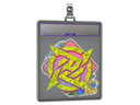 Sticker Slab | Ninjas in Pyjamas (Glitter) | Rio 2022