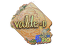 Sticker | v4lde (Holo) | Rio 2022
