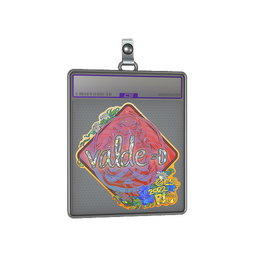 Sticker Slab | v4lde (Glitter) | Rio 2022