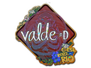 Sticker | v4lde (Glitter) | Rio 2022