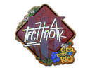 Sticker | Techno4K (Glitter) | Rio 2022
