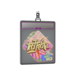 Sticker Slab | Techno4K (Holo) | Rio 2022