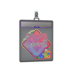 Sticker Slab | torzsi (Glitter) | Rio 2022