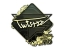Sticker | Twistzz (Gold) | Rio 2022