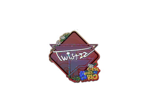 Наліпка | Twistzz (сяйниста) | Ріо 2022