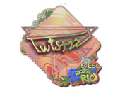 Sticker | Twistzz (Holo) | Rio 2022