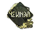 Sticker | YEKINDAR (Gold) | Rio 2022