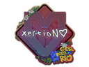 Sticker | xertioN (Glitter) | Rio 2022