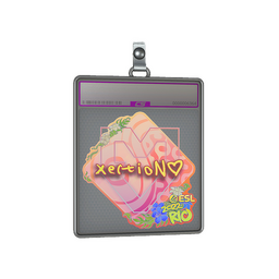 Sticker Slab | xertioN (Holo) | Rio 2022